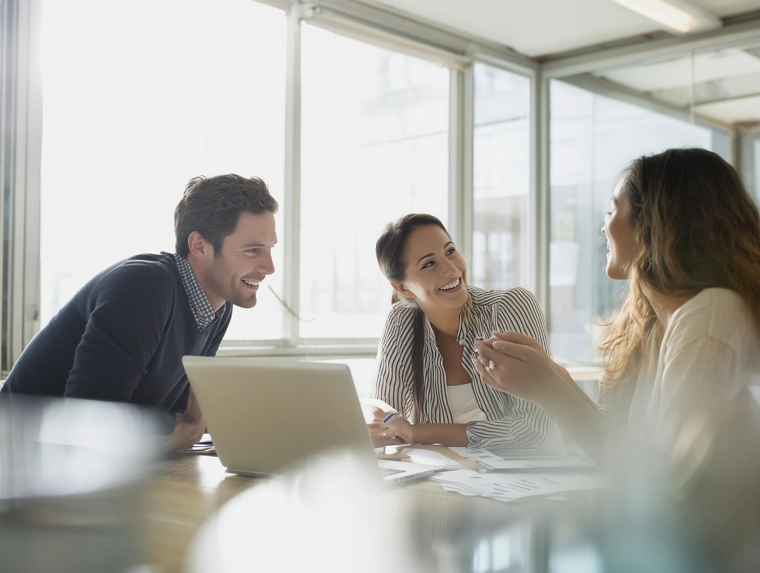 FirstSpark AI team collaborating